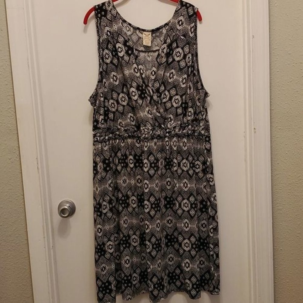 Faded Glory Sleeveless Dress (Size 3X)